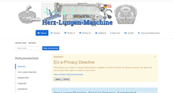 Desktop Screenshot of herz-lungen-maschine.de